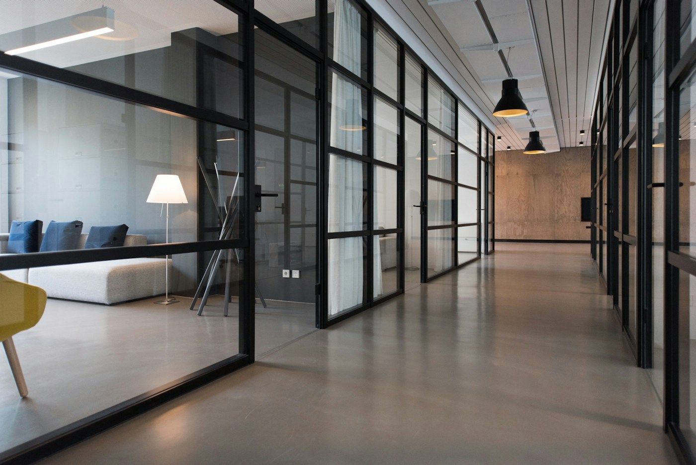 Ambiente de trabalho e operações empresariais